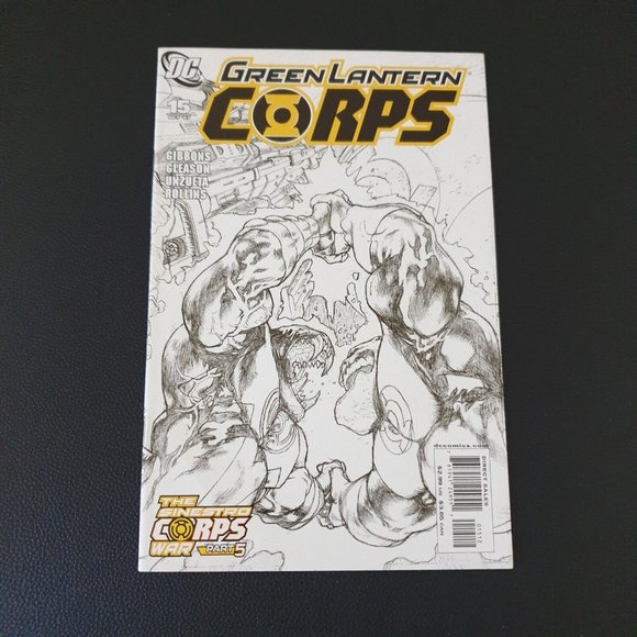 DC Comics Green Lantern Corps 15 Variant Oct 2007 Book Collector Gibbons Gleason - Picture 1 of 2